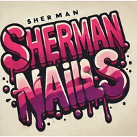 SHERMAN NAILS logo