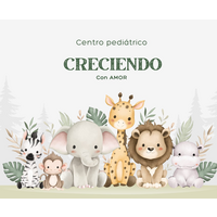 Creciendo con amor centro pediatrico logo