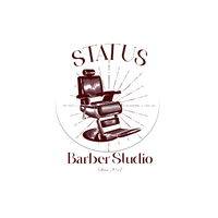 STATUS BARBER STUDIO logo