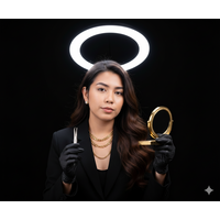 Lash & Brow studio by: Clarita León  logo