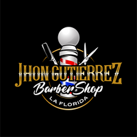 JHON GUTIERREZ BARBER SHOP LA FLORIDA logo