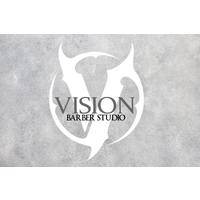 VISION BARBER STUDIO logo