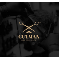 CUTMAN BARBER SHOP logo