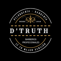 D" TRUTH BARBER  logo