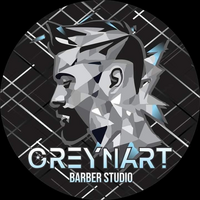 Greynart barber studio logo